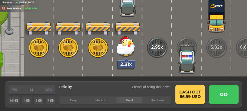 Chicken Road 2 Game Process